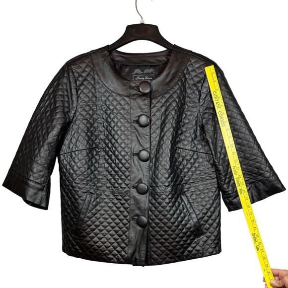 Terry Lewis Classic Luxuries Quilted Leather Jacket - Picture 5 of 7